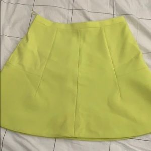 Jcrew flare mini skirt